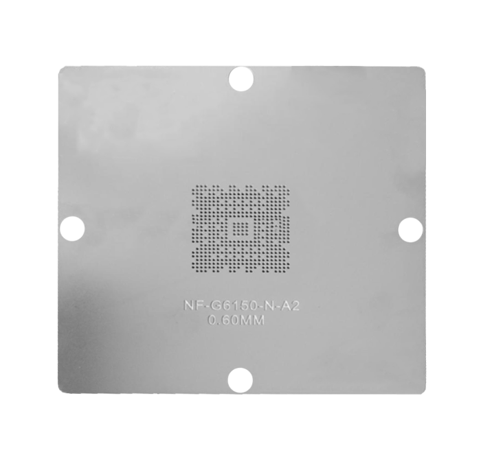 Трафарет BGA прямого нагріву NF-G6150-N-A2 (0.60 mm) 90 x 90 mm