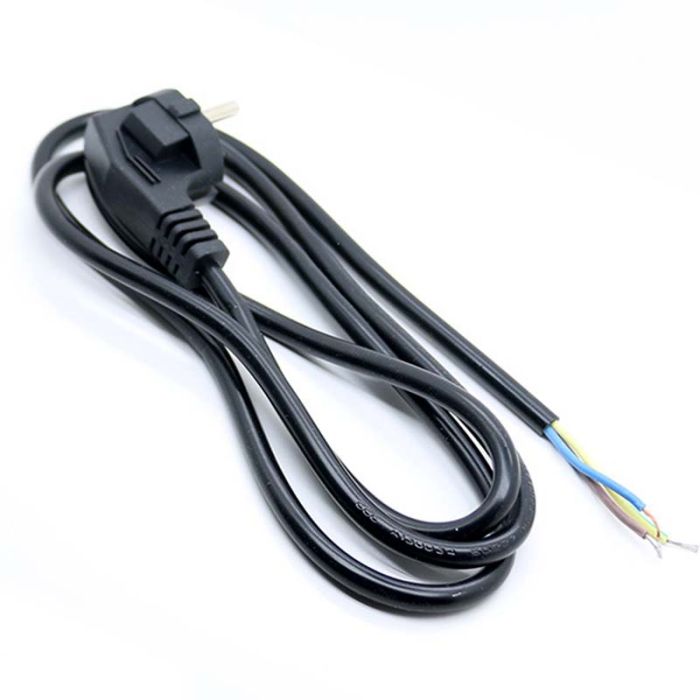 Кабель питания XP-306 Schuko CEE7/7 провод медь / 3x1.5мм / 1.5м