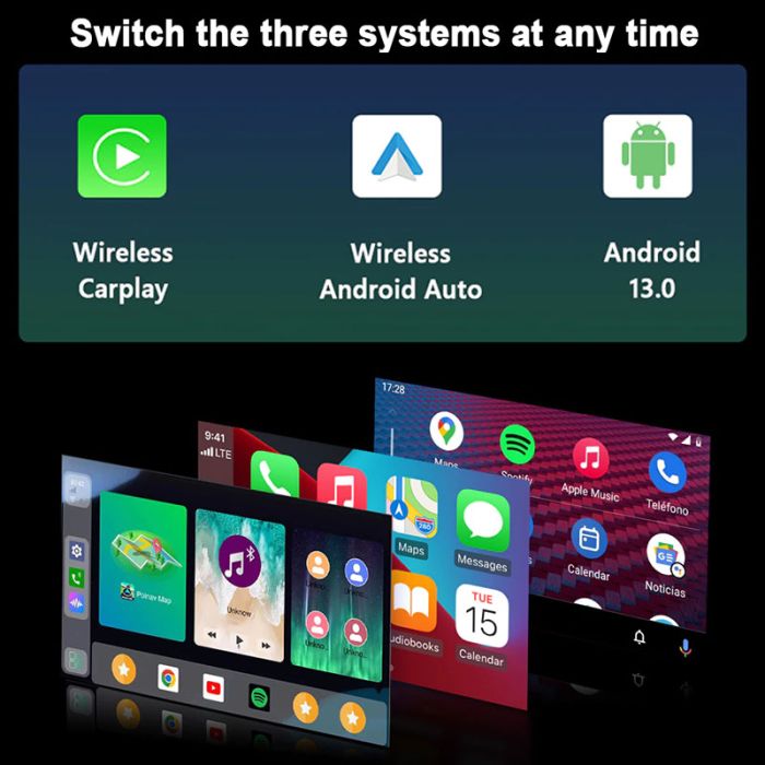 Автомобильный CarPlay Mini Box UX-999 Air 2.0 / 32 ГБ / Android 13