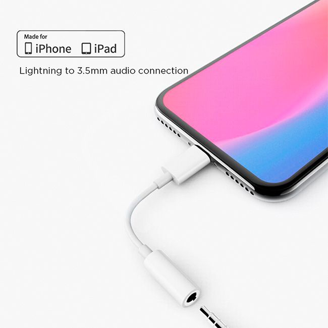 Перехідник MMX62ZM Apple  Lightning to 3,5mm Ver. 11.3