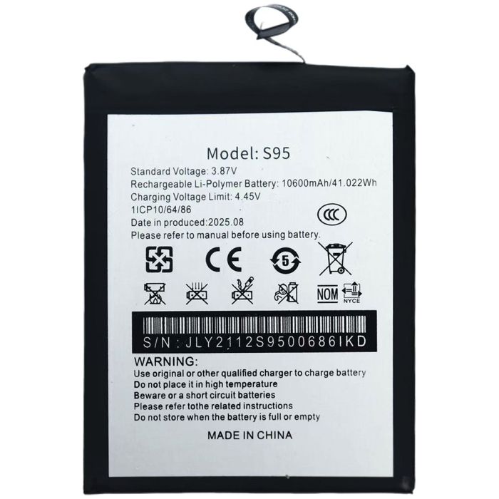 Аккумулятор для Oukitel WP16 / S95 / 10600 mAh