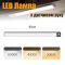 LED лампа нічник Greenbar L911 з датчиком руху, 4.5 Вт, довжина 60 см Black