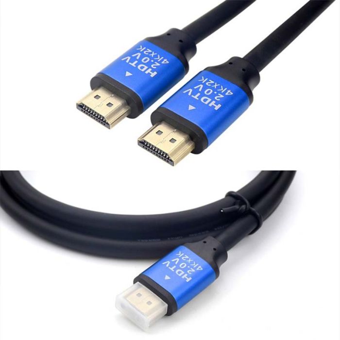 Кабель ХР-559 HDMI-HDMI V2.0 / 4K 2K Full HD / Черный 20м