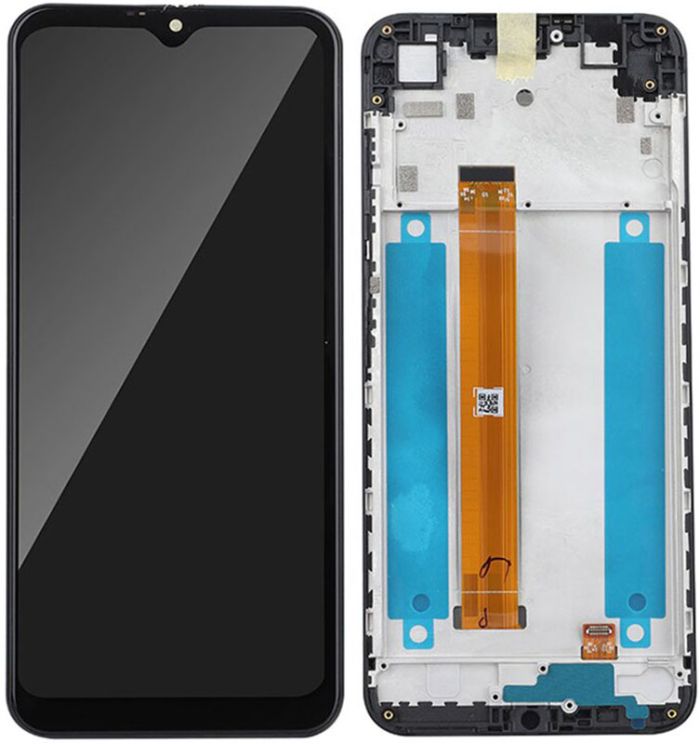 Дисплей + сенсор с передней панелью для Ulefone Note 12P Black