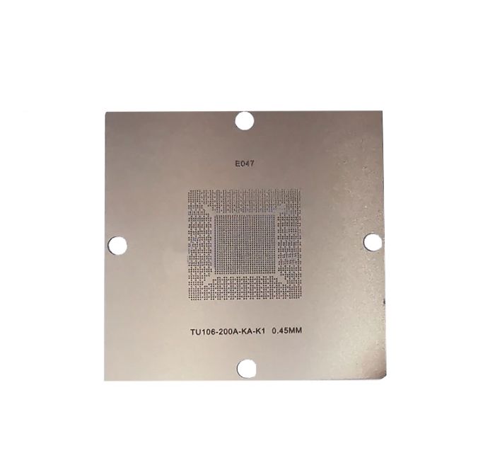 Трафарет BGA прямого нагрева Nvidia TU106-400A-A1, TU106-200A-KA-A1, TU106-400-A1 (RTX2060) 90 x 90