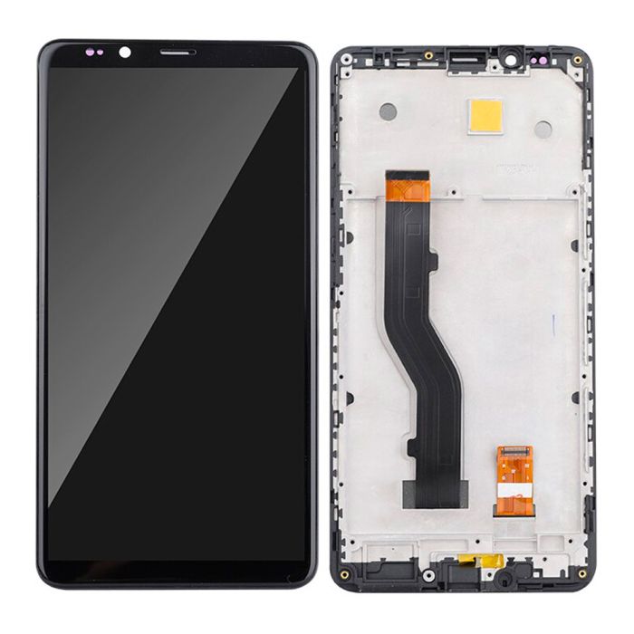 Дисплей + сенсор с передней панелью для Cubot Note 9 Black