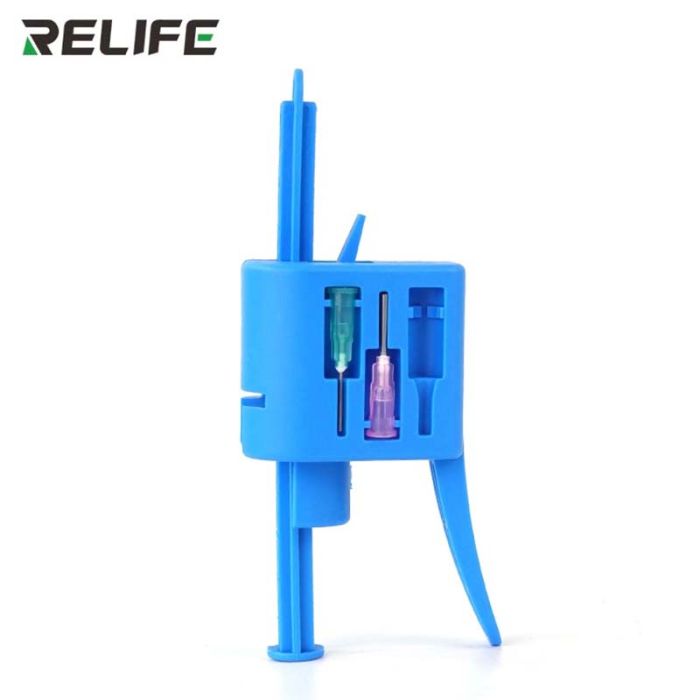 Дозатор паяльной пасты, клея Relife RL-062A GUN диспенсер, толкатель, экстрактор для шприца 10cc