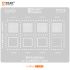 Трафарет BGA Amaoe U-APU5 CPU RAM Apple A6 / A7 / A8 / A9 (0.12mm)
