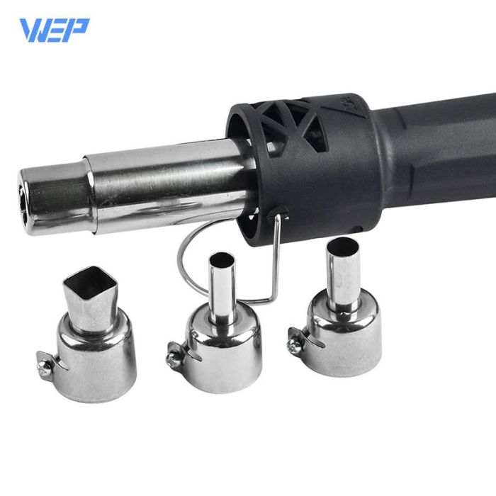 Термофен WEP 8858-IV / ЖК-дисплей / цифровая регулировка / компактный / 120 л/мин / 100 - 500°C / 700 Вт