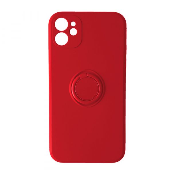 Чехол RING COLOR CASE for iPhone 12 Red