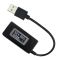 Многофункциональный USB тестер KEWEISI KCX-017 тока напряжения емкости Черный