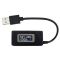 Многофункциональный USB тестер KEWEISI KCX-017 тока напряжения емкости Черный