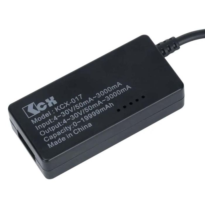 Многофункциональный USB тестер KEWEISI KCX-017 тока напряжения емкости Черный