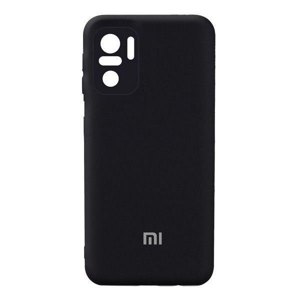 Чохол Silicone Case Full для Xiaomi Redmi 10 Black