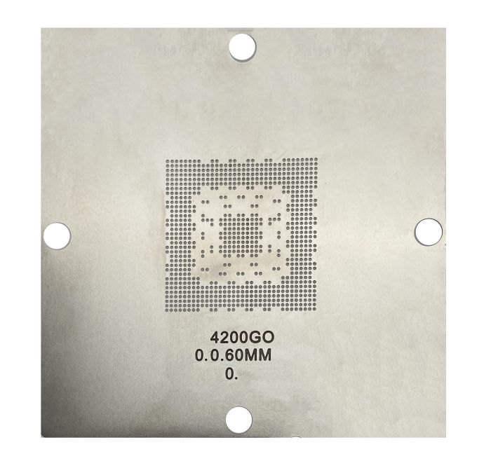 Трафарет BGA прямого нагріву 4200GO (0.60 mm) 90 x 90 mm