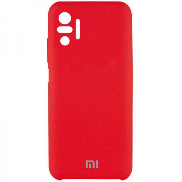 Чохол Silicone Case Full для Xiaomi Redmi 10 Red