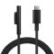 Кабель USB Type-C для Microsoft Surface Pro / Book / Laptop / Go / в оплетке / 15В / 4А / 1.8м