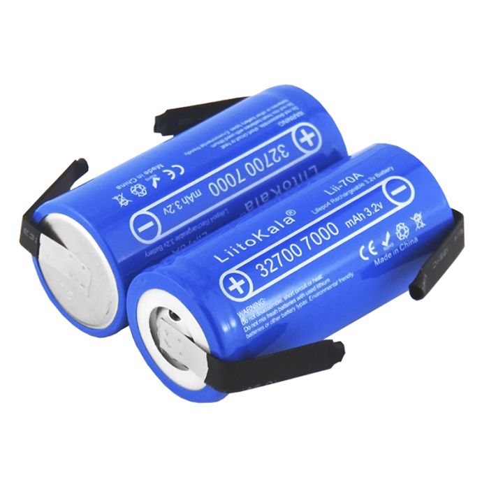 Акумулятор LiitoKala Lii-70A-N 32700 / LiFePO4 / 21А / 3.2В / 7000 mАh / під пайку / Original