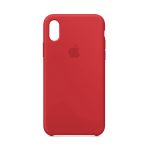 Чохол Silicone case для iPhone X/XS red