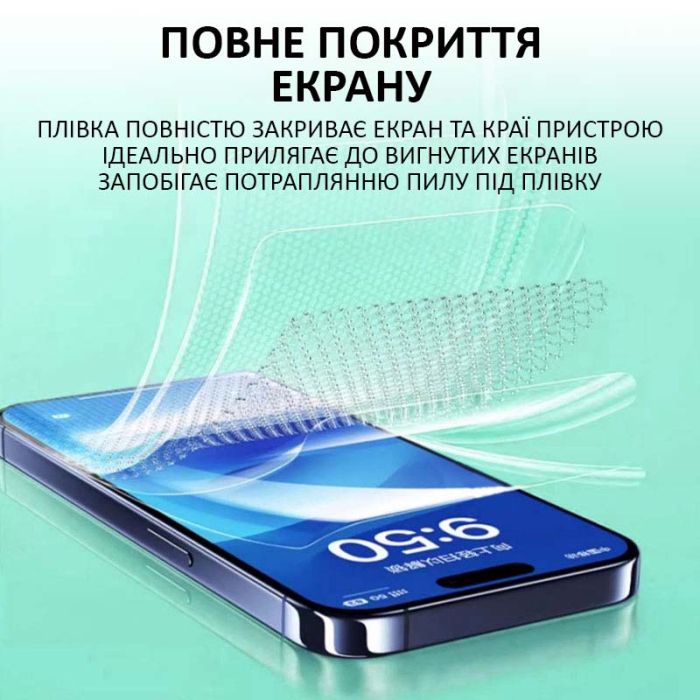 Гідрогелева плівка RELIFE GF-1 для смартфонів до 7'' HD глянцева