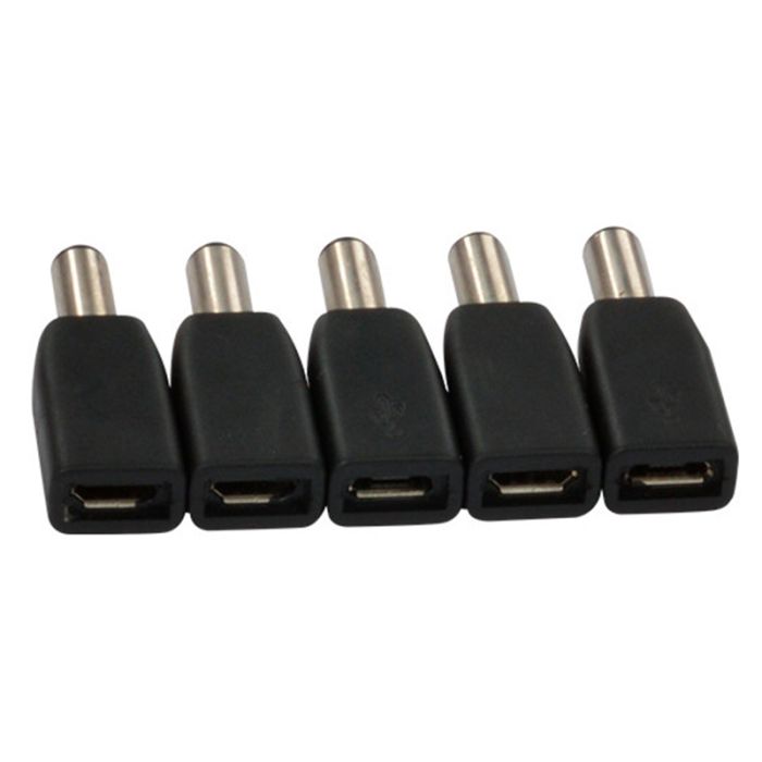 Адаптер MicroUSB DC 3,5 x 1,35 мм для питания роутера