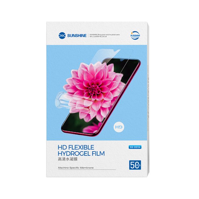 Гидрогелевая бронепленка для телефона Sunshine SS-057A (China) пачка 50шт
