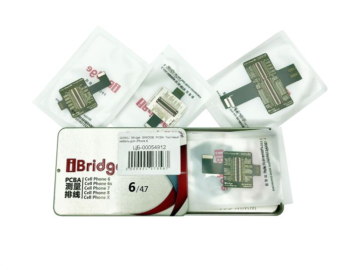 Тестовый шлейф QIANLI iBridge PCBA прозвона сенсора, дисплея, камер, порта зарядки для iPhone 6