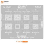 Трафарет BGA Amaoe U-QSU6 CPU Qualcomm SM8750 / SM8635 / SM7635 / SM6450 / SM7435 / SM8650 / SM4450 (0.12mm)