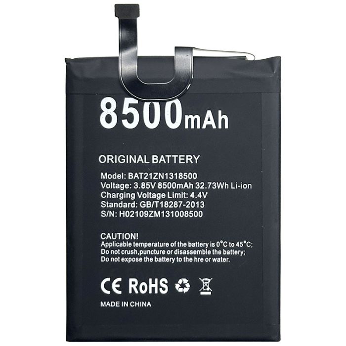 Аккумулятор для Doogee S97 / S97 Pro / BAT21ZN1318500 (8500mAh)