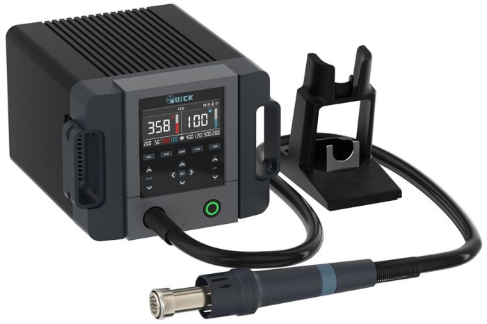 Термовоздушная паяльная станция Quick 861 Pro / 50-550°С / 70 л/мин / OLED / 1300 Вт