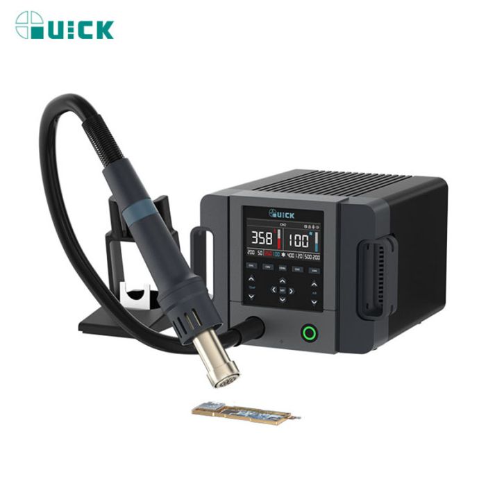 Термовоздушная паяльная станция Quick 861 Pro / 50-550°С / 70 л/мин / OLED / 1300 Вт