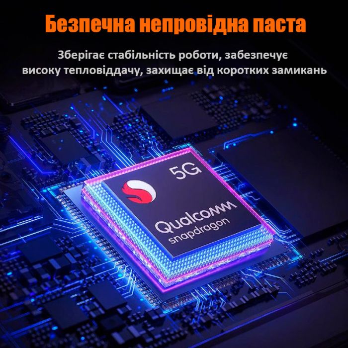 Термопаста Amaoe TG-6 силиконовая для смартфонов, мобильной техники / 6 Вт/м*К / 40g / 10cc / Blue