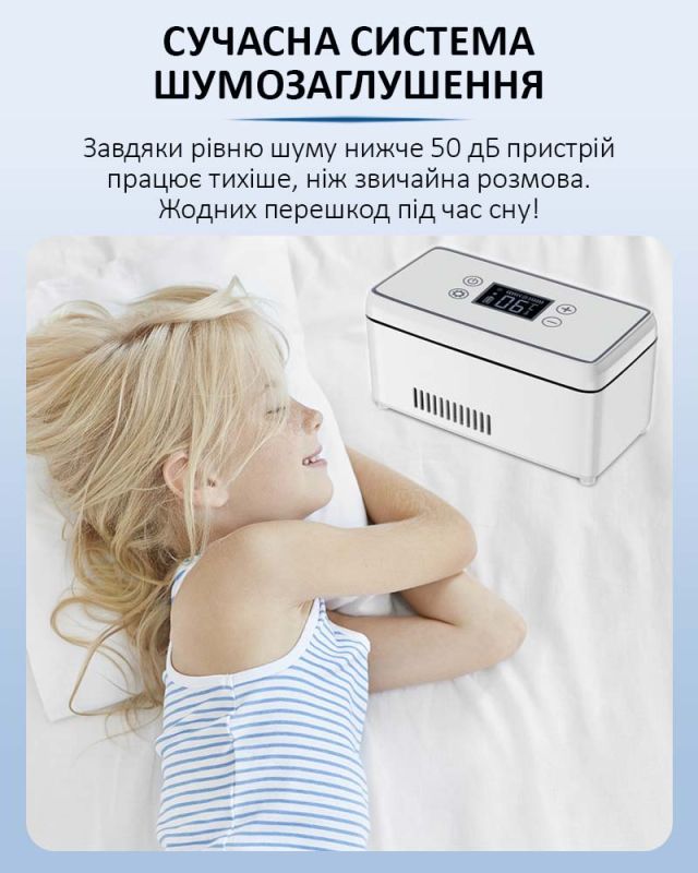 Медицинский портативный мини холодильник Coolbox CL-0501 для лекарств, инсулина / сумка / USB / 220V / АКБ