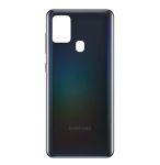 Задняя крышка для Samsung Galaxy A21S Dark Blue (AAA)