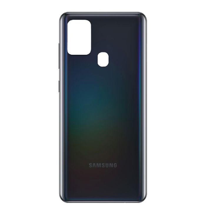 Задняя крышка для Samsung Galaxy A21S Dark Blue (AAA)