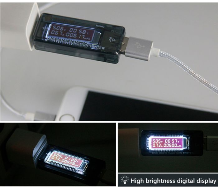 Багатофункціональний USB тестер Sunshine SS-302A QC4.0 / 4-20V / 3.3A
