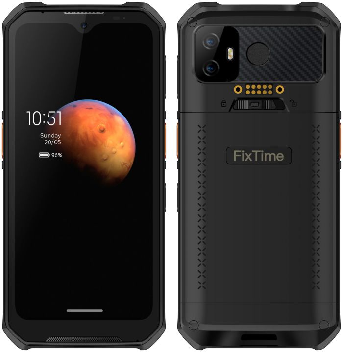 Термінал збору даних FixTime KP26 / 6.2'' IPS / 4+64 ГБ / Android 12 / NFC / IP67 / 5000 мАг