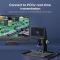 Цифровий мікроскоп з монітором IPS 7" / кратність 1600X / пульт / підсвічування / фото / відео / для ремонту