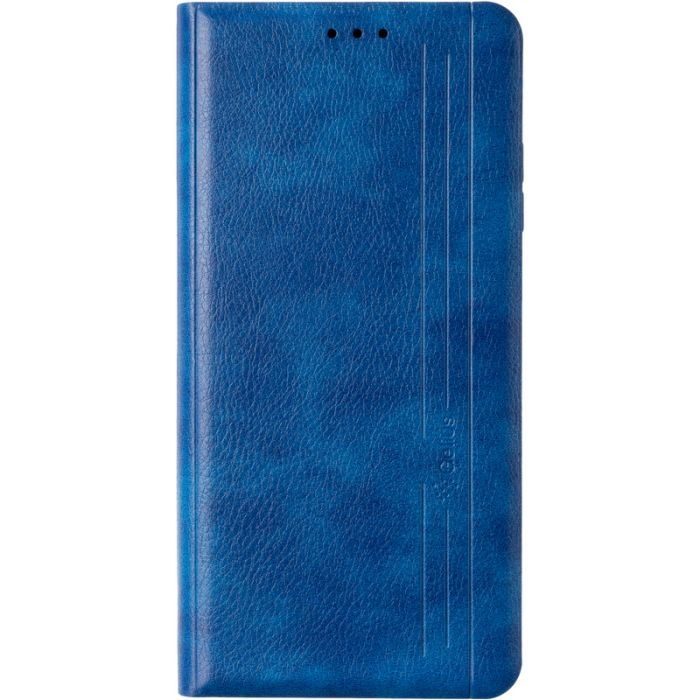 Чехол-книжка Leather Gelius New for Xiaomi Redmi 10 Синий