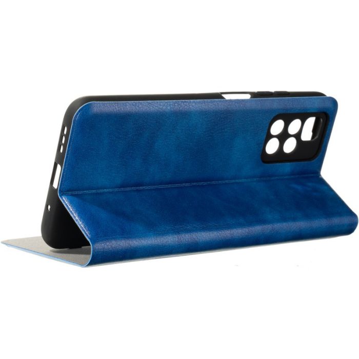 Чехол-книжка Leather Gelius New for Xiaomi Redmi 10 Синий