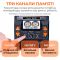 Паяльная станция 2 в 1 Silverflo 992D-III / термофен + 2 паяльника C210 C245 / 3 канала памяти / 1220 Вт
