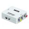 Конвертер Mini, HDMI to AV, ВИХІД 3RCA (мама) на ВХІД HDMI (мама), 720P/1080P, White