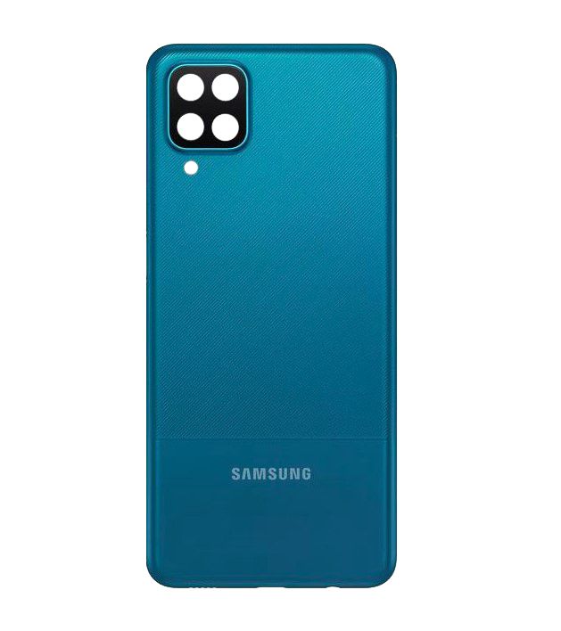 Задняя крышка для Samsung Galaxy A12 Blue (AAA)