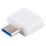 OTG перехідник USB Type-C - USB 2.0 адаптер Білий