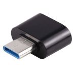OTG перехідник USB Type-C - USB 2.0 адаптер Чорний