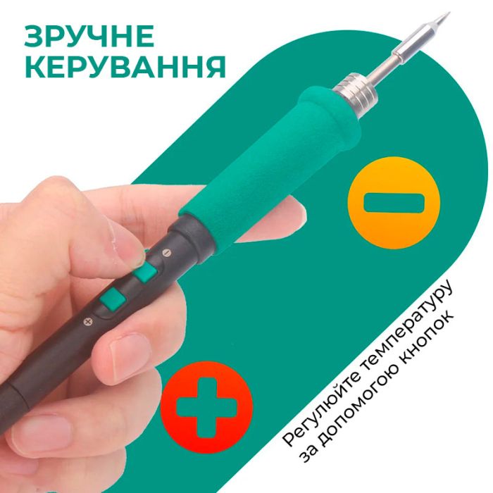 Паяльная станция YIHUA 982 V / прецизионный паяльник C245 / 90-450°C / 60 Вт Black