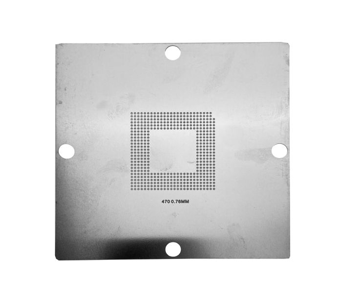 Трафарет BGA прямого нагріву 470 (0.76 mm) 90 x 90 mm