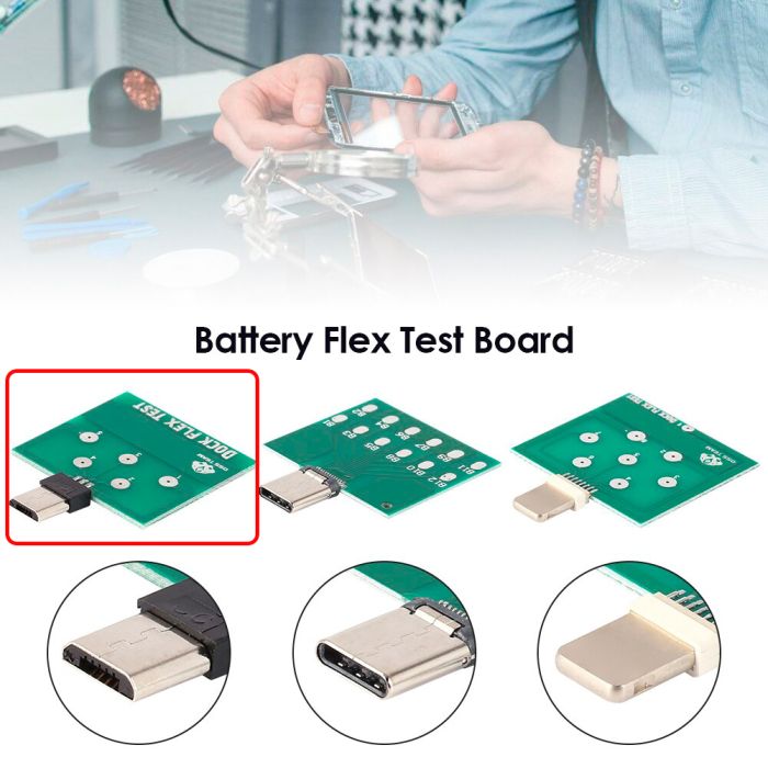 Тестовая плата AIDA DFT-micro для проверки контактов разъема micro USB на короткое замыкание