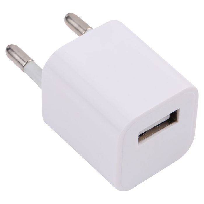 Сетевое зарядное устройство Travel Charger HB-99IC / 1xUSB / 5В / 1А Белый