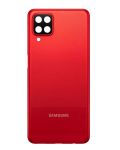 Задняя крышка для Samsung Galaxy A12 Red (AAA)